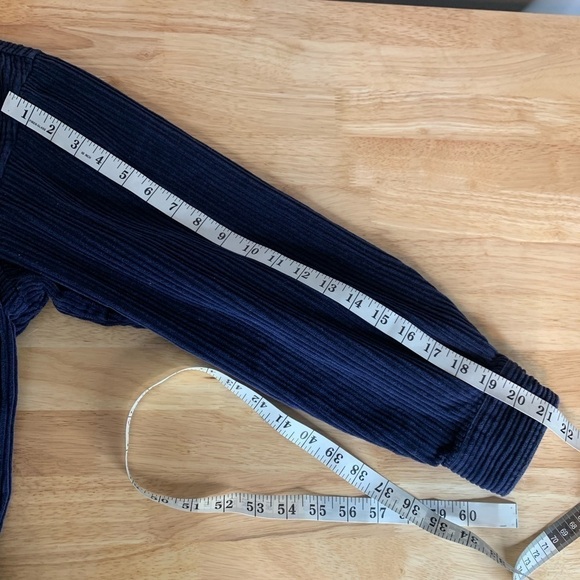 Vintage Express Navy Blue Corduroy Jacket Size Medium - Picture 9 of 10